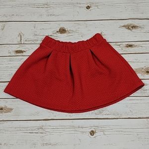 Cat & Jack Red Skirt XS (4/5)